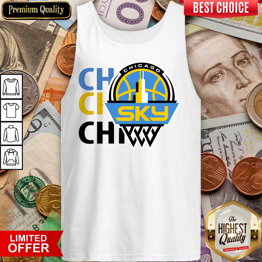 Perfect 2021 Chicago Sky Fanatics Branded Clothing Shirt - Image 3