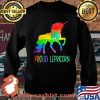 Proud Lepricorn Unicorn Lgbt Shirt Sweater