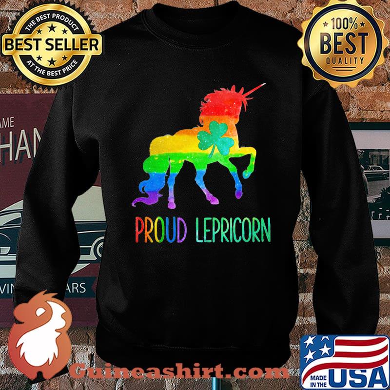 Proud Lepricorn Unicorn Lgbt Shirt Sweater
