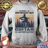 School Is Important But Guitar Is Importanter Vintage Shirt Sweater
