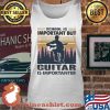 School Is Important But Guitar Is Importanter Vintage Shirt Tank top