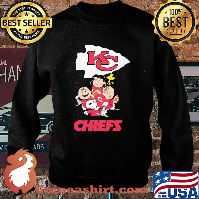 Snoopy Woodstock And Friends Kansas City Chiefs Football Shirt Sweater