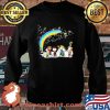 Snoopy Woodstock And Friends Snowman Rainbow Shirt Sweater
