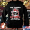 Some Grandpas Play Bingo Real Grandpas Are FireFighter And Listen To Rock Music Shirt Sweater