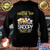 Some Of Us Grew Up Snoopy The Cool Ones Still Do Shirt Sweater