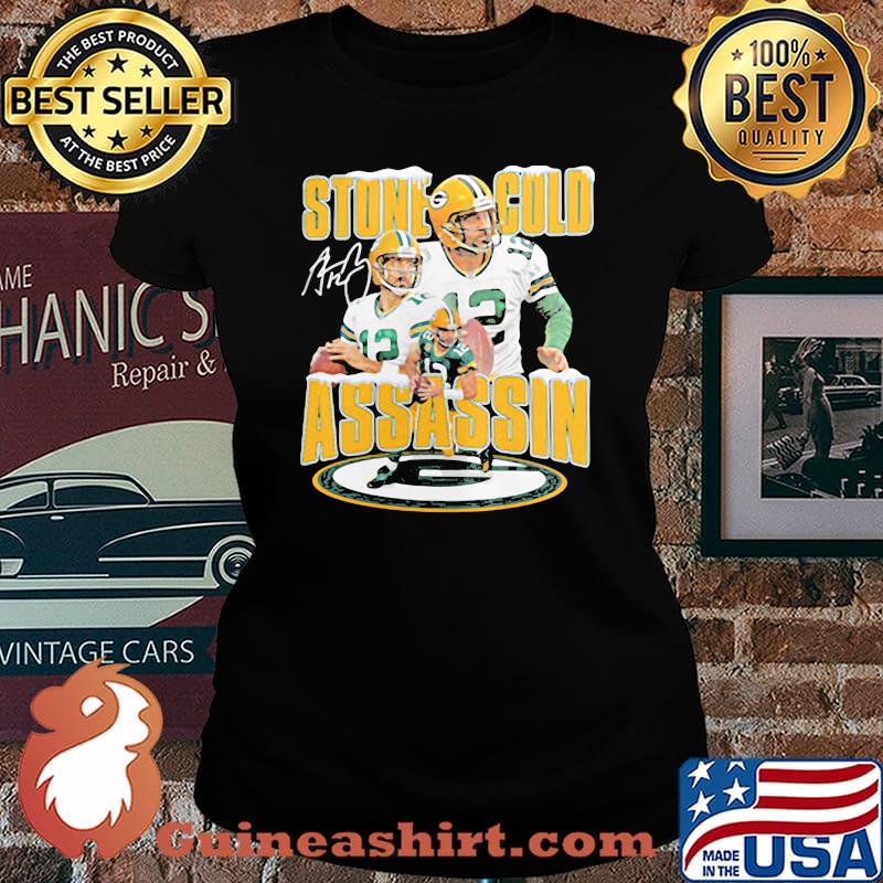 Stone Gold Assassin Signature Green Bay Packers Shirt Laides tee