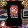 Tampa Bay Buccaneers 45th Anniversary 1976 2021 Thanks For The Memories Signature Shirt Laides tee