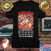 Tampa Bay Buccaneers 45th Anniversary 1976 2021 Thanks For The Memories Signature Shirt