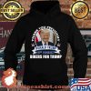Thank You President Donald Trump 45th Bikers For Trump Stars American Flag Shirt Hoodie