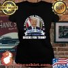 Thank You President Donald Trump 45th Bikers For Trump Stars American Flag Shirt Laides tee