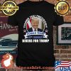 Thank You President Donald Trump 45th Bikers For Trump Stars American Flag Shirt