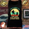 That’s What I Do I Pet Cats Play Guitars And I Know Things Vintage Shirt Tank top