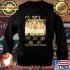 The Beach Boys 60th Anniversary 1961 2021 Thank You For The Memories Signature Shirt Sweater
