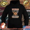 Veteran Don't Think Because My Time Has Ended THat I Won't Suit Up Again Protect This Flag Against Terrorism On American So Shirt Hoodie