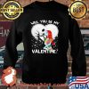 Will You Be My Valentine Jack Skellington Xmas Shirt Sweater