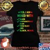 Yes I Am Mixed With Black Proud Black History Month Shirt Laides tee