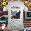 You Don't Stop Programming When You Get Old When You Stop Programming Skull Shirt