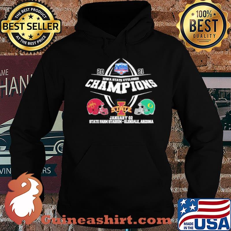 2021 Iowa State Cyclones Champions State January 02 State Stadium Glendale Arizona Shirt