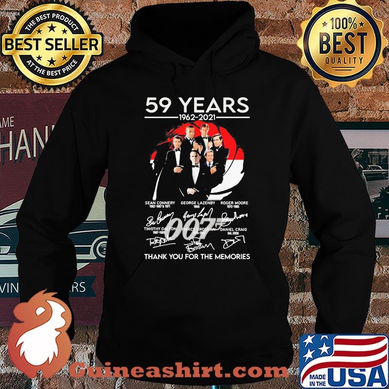 59 Years 1962 2021 Thank You For The Memories Signature Shirt Hoodie