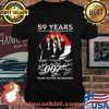 59 Years 1962 2021 Thank You For The Memories Signature Shirt