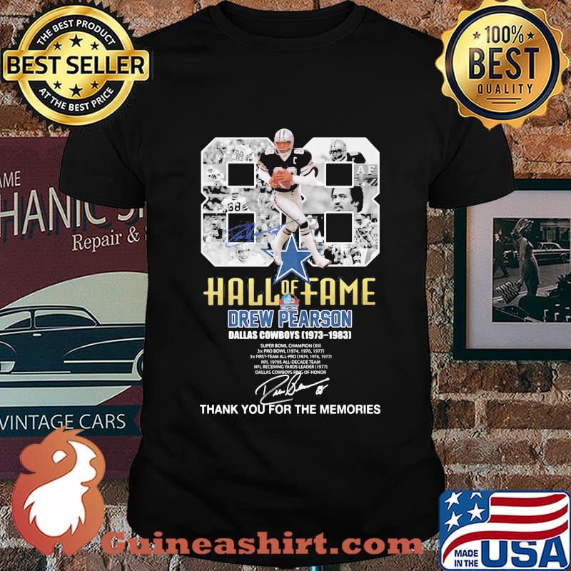 88 Years Of Hall Of Fame Drew Pearson Dallas Cowboys Shirt