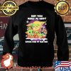 Baby Yoda Makes Me Happy Humans Make My Head Hurt Merry Xmas Shirt Sweater