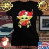 Baby Yoda Prehensile Ball Of Tampa Bay Buccaneers Shirt Laides tee
