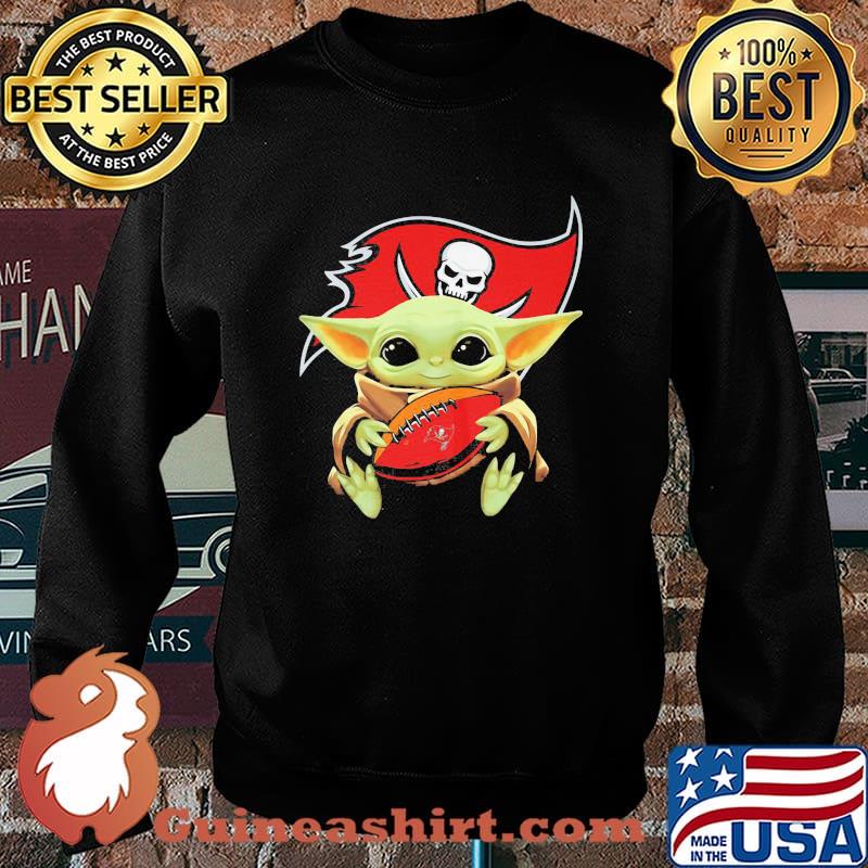 Baby Yoda Prehensile Ball Of Tampa Bay Buccaneers Shirt Sweater