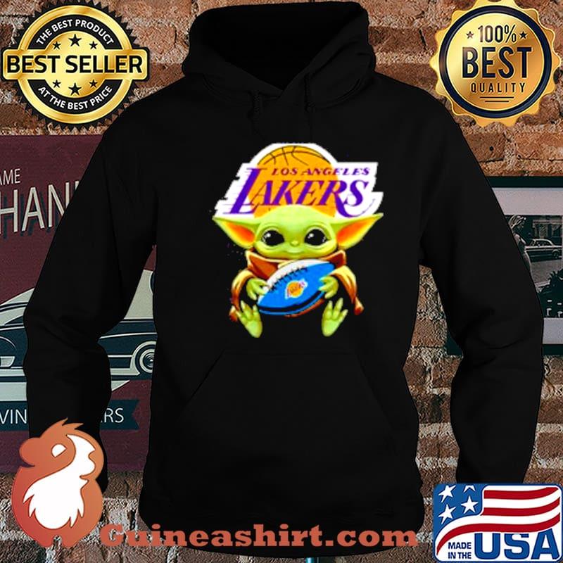 Baby yoda rugby los angeles lakers basketball shirt