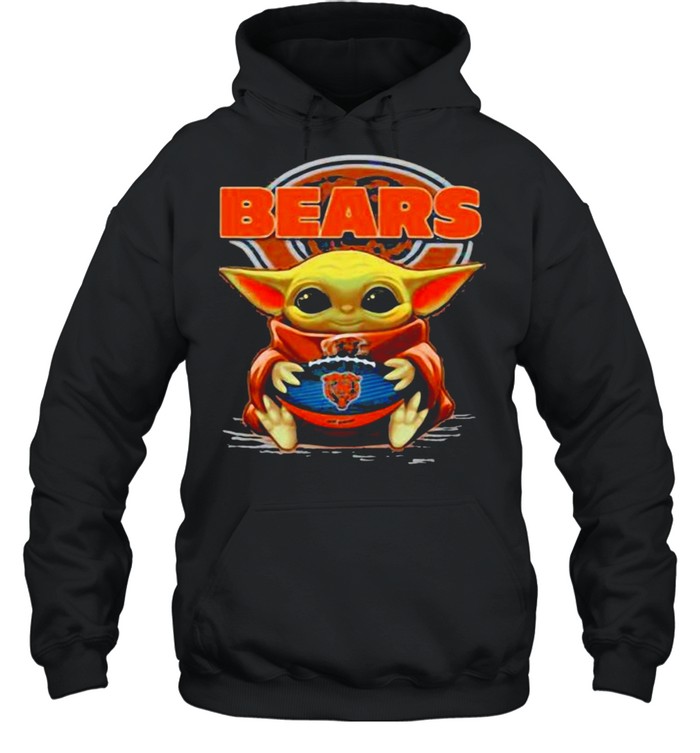 Bears Baby Yoda Football shirt - Image 5