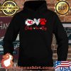 Chiefs Love Dogs Heart Red Football Shirt Hoodie