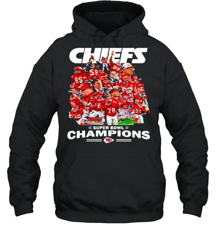 Chiefs Super Bowl Champions Team Football shirt - Image 5
