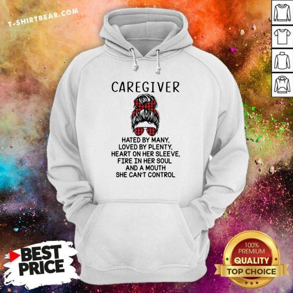 Depressed Caregiver And A Mouth 5 She Cant Control Shirt - Image 5