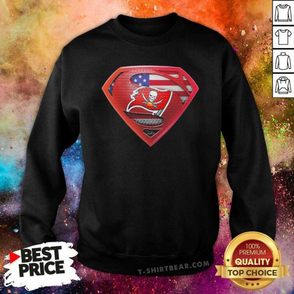 Depressed Superman Tampa Bay Buccaneers 2021 Shirt - Image 2