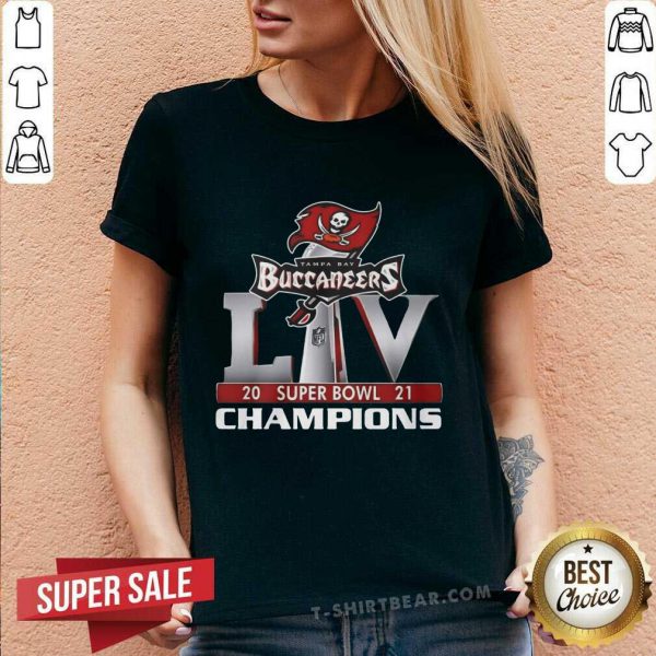Disappointed Super Bowl LV Tampa Bay Buccaneers Champions 2021 Shirt - Image 3