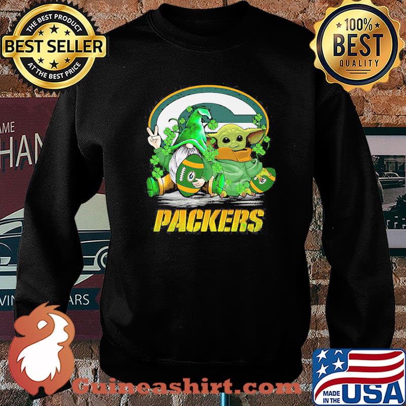 Drawf And Baby Yoda Packers Green Bay Packers Shirt Sweater