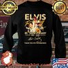 Elvis 85th Anniversary 1935 2020 Thank You For The Memories Signature Shirt Sweater