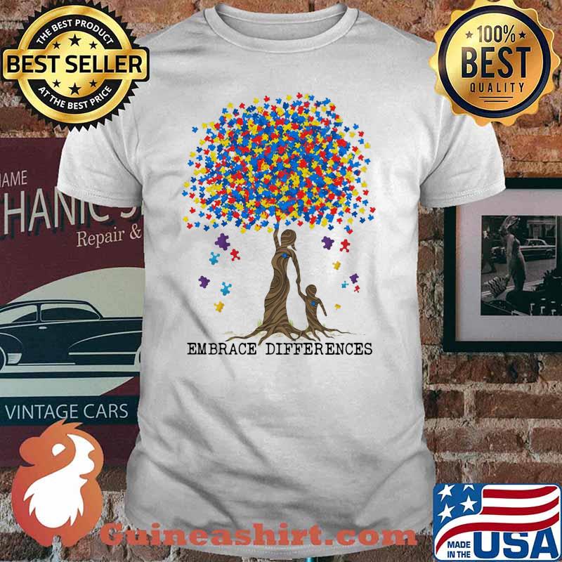 Embrace Difference Autism Awareness Shirt