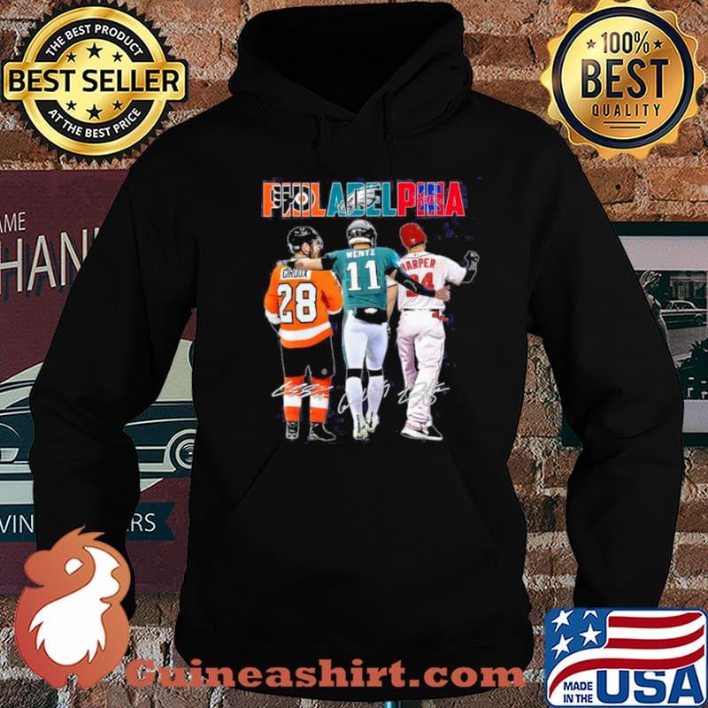 Giroux Wentz Harper Philadelphia 2021 Signatures shirt
