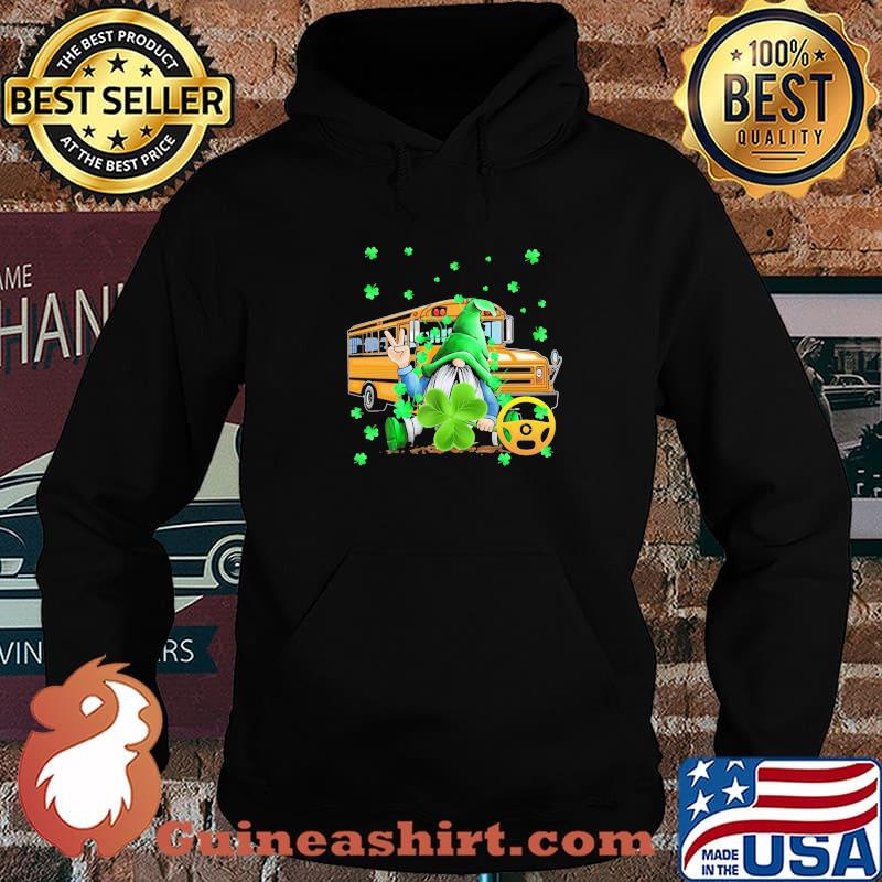 Gnome Bus Driver Patrick’s Day Shirt Hoodie