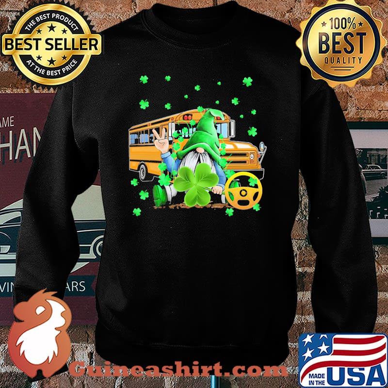 Gnome Bus Driver Patrick’s Day Shirt Sweater