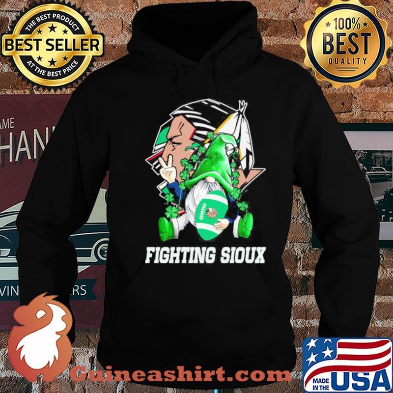 Gnome hug Fighting Sioux ball shirt