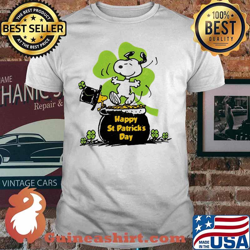 Happy S. Patrick's Day Snoopy Shirt