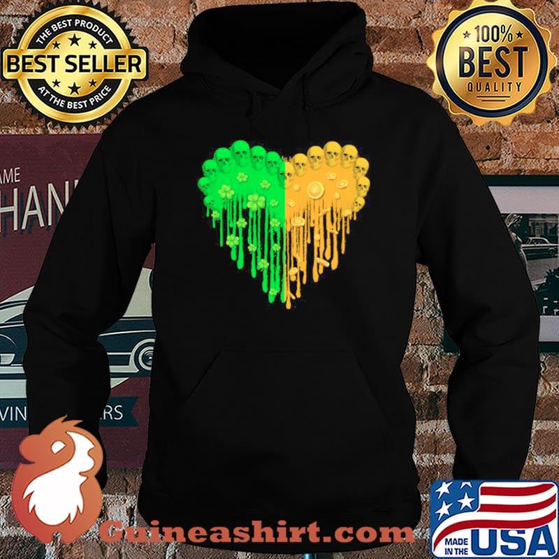 Heart Hippie Skulls Happy St Patricks Day 2021 shirt