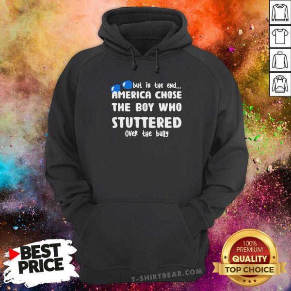 Horrified But In The End America Chose The 33 Boy Who Stuttered Over The Bully Shirt - Image 5