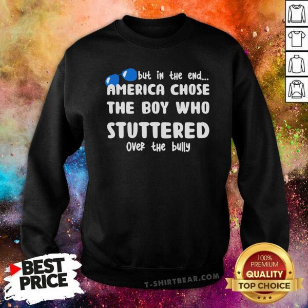 Horrified But In The End America Chose The 33 Boy Who Stuttered Over The Bully Shirt - Image 2