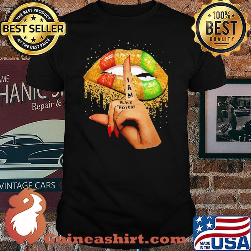 I Am Black History Mouth Shirt
