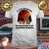 If Lost Or Drunk Please Return To My Camping Friends Bear Beer Moon Blood Shirt