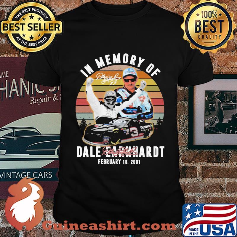 In Memory Of Dale Earnhardt February Nascar Racing Vintage Shirt