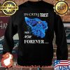 It Cats I Trust Then Now Forever Cat Blue Shirt Sweater